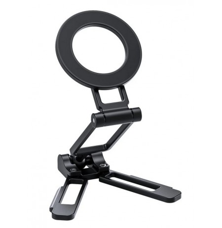 Leofoto PS-5 Magnetic Foldable Phone Stand - Black