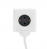 Tellur Power Cube Extended, Power strip 4 Outlets + 2xUSB ports, 1.5m cable white
