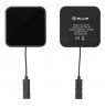 Tellur Qi Ultra-Slim Wireless Fast Charging Pad WCP03, 10W, Qi Certified, Tempered Glass Black