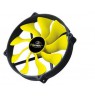 Akasa 14cm Viper R Fan Computer case Black, Yellow