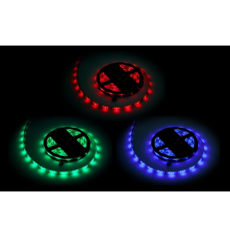Rebel RGB LED Cord 5m (150x5050 SMD), waterproof -- white PCB