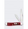 Knife Case Pocket Worn Peanut SS Old Red