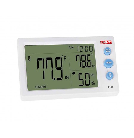 Weather station (temperature meter + outdoor sensor) Uni-T A12T