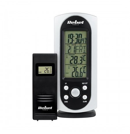 Wireless weather station with outdoor sensor