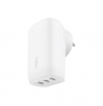 Belkin 3 Port USB-C Charger with PPS 67W | WCC002vfWH