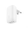 Belkin 3 Port USB-C Charger with PPS 67W | WCC002vfWH