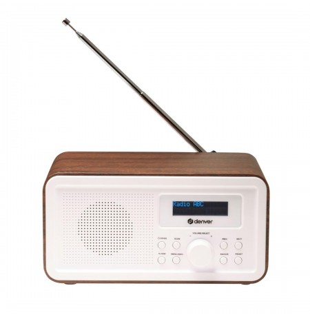 Radio DAB+/FM Denver DAB-30DW dark wood