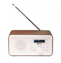 Radio DAB+/FM Denver DAB-30DW dark wood