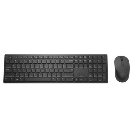 Dell Pro Keyboard and Mouse (RTL BOX) KM5221W Wireless, Batteries included, RU, Black