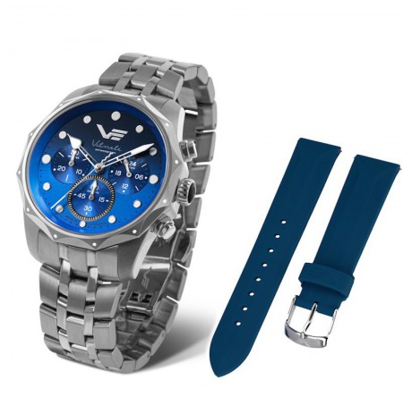 Vostok Europe Vilnelė CHRONO JS20-125A750BRWH-SLBL