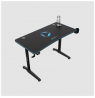Onex | Gaming Desk w/Cup holder, headset hook, Gamepad holder, Full coverage mouse pad | GD1200H | Black