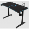 Onex | Gaming Desk w/Cup holder, headset hook, Gamepad holder, Full coverage mouse pad | GD1200H | Black