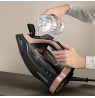 Tefal Ultimate Power Pro FV9E50 Dry and Steam iron Durilium AirGlide Autoclean soleplate 3200 W Black, Copper