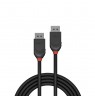 Lindy 3m DisplayPort 1.2 Cable, Black Line