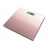 Salter 9037 RGGL3RCFXTE Glitter Glass Personal Bathroom Scale Rose Gold