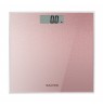 Salter 9037 RGGL3RCFXTE Glitter Glass Personal Bathroom Scale Rose Gold