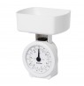 Salter 112 WHFEU12 Compact Mechanical Kitchen Scales, 3kg Capacity white