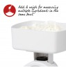 Salter 112 WHFEU12 Compact Mechanical Kitchen Scales, 3kg Capacity white