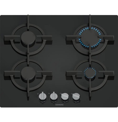 Siemens EP6A6PI10 hob Black Built-in Gas 4 zone(s)