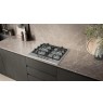 Siemens EG6B5PK90 hob Black, Stainless steel Built-in 60 cm Gas 4 zone(s)
