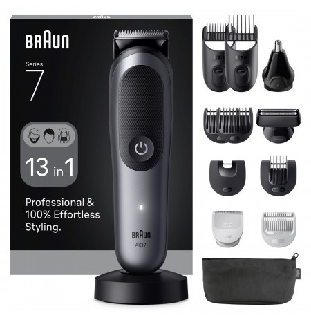 Braun 80789908 hair trimmers/clipper Dark Grey 21 Lithium-Ion (Li-Ion)