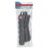 Esperanza ELK216K power extension 5 m 5 AC outlet(s) Indoor Black