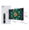 TCL Q6C 65Q6C TV 165.1 cm (65") 4K Ultra HD Smart TV Wi-Fi Metallic