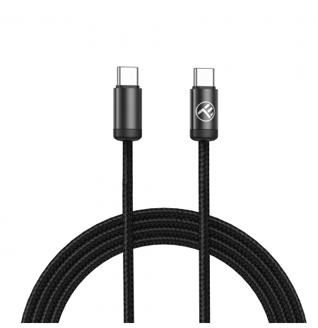 Tellur Minimalist USB-C to USB-C cable, 240W,2m, black