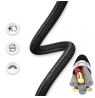 Tellur Minimalist USB-C to USB-C cable, 240W,2m, black