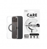 CARE by PanzerGlassFeature Case Transparent w. Black Kickstand & MagSafe iPhone 16 Pro Max | CARE