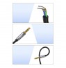 Ugreen extension cable adapter AUX mini jack 3.5 mm 2 m (blue)