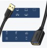 Ugreen kabel przedłużacz przejściówka USB 3.0 (żeński)-USB 3.0 (męski) 1m (czarny)
