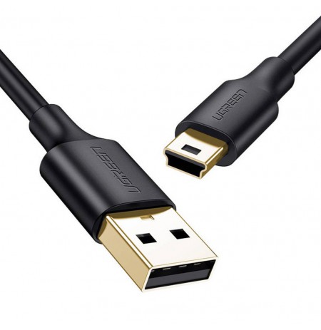 Ugreen USB cable - mini USB 480 Mbps 2m US132 (black)