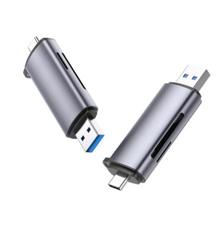 Ugreen 50706 card reader USB/Micro-USB Silver