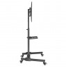 Techly ICA-TR21L multimedia cart/stand Black Flat panel