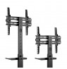 Techly ICA-TR21L multimedia cart/stand Black Flat panel