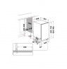 Whirlpool Dishwasher | WH6IC11BS7LA0 | Built-in | Width 45.0 cm | Number of place settings 9 | Number of programs N