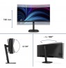 Philips 3000 series 34B2U3600C/00 computer monitor 86.4 cm (34") 3440 x 1440 pixels Wide Quad HD LCD Black