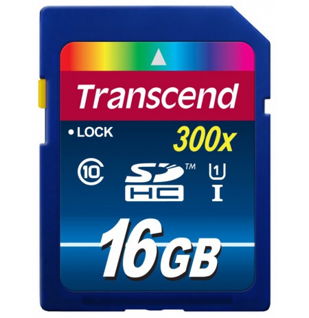 Transcend SDHC 16GB Class 10 UHS-I 400x Premium