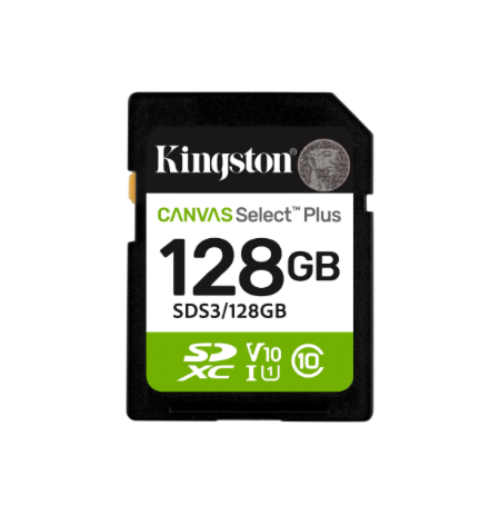 Kingston 128GB SD Select Plus, UHS-I, V10