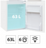 Manta MM545DWH Fridge 88L White