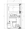 Manta MM545DWH Fridge 88L White