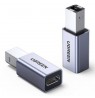 Ugreen adapter przejściówka USB Typ C-USB Typ B (szary)