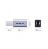 Ugreen adapter przejściówka USB Typ C-USB Typ B (szary)