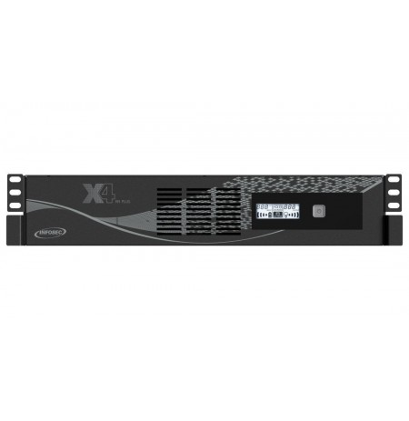 Infosec X4 1000 RM Plus uninterruptible power supply (UPS) Line-Interactive 1 kVA 600 W 10 AC outlet(s)
