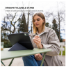 Fixed | Trinity Case | 10.9-11 " | Cover | Apple iPad 10.9" (2022)/iPad 11" (2025) | Black