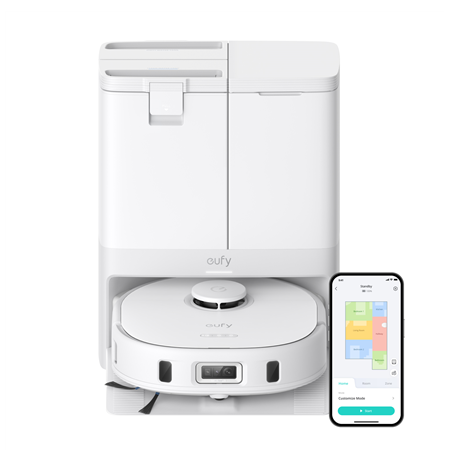 Anker Eufy | Robot Vacuum Cleaner | X10 Pro Omni | Wet&Dry | 5200 mAh | Dust capacity 2.5 L | 8000 Pa | White