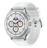 Samsung Galaxy Watch 8 Classic 3.3 cm (1.3") AMOLED 46 mm Digital 438 x 438 pixels Touchscreen Silver Wi-Fi GPS (satellite)