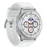 Samsung Galaxy Watch 8 Classic 3.3 cm (1.3") AMOLED 46 mm Digital 438 x 438 pixels Touchscreen Silver Wi-Fi GPS (satellite)