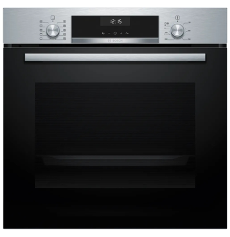 Bosch Oven | HBG517CS3 | 71 L | Electric | Hydrolytic | Knobs | Height 59.5 cm | Width 59.4 cm | Stainless steel
